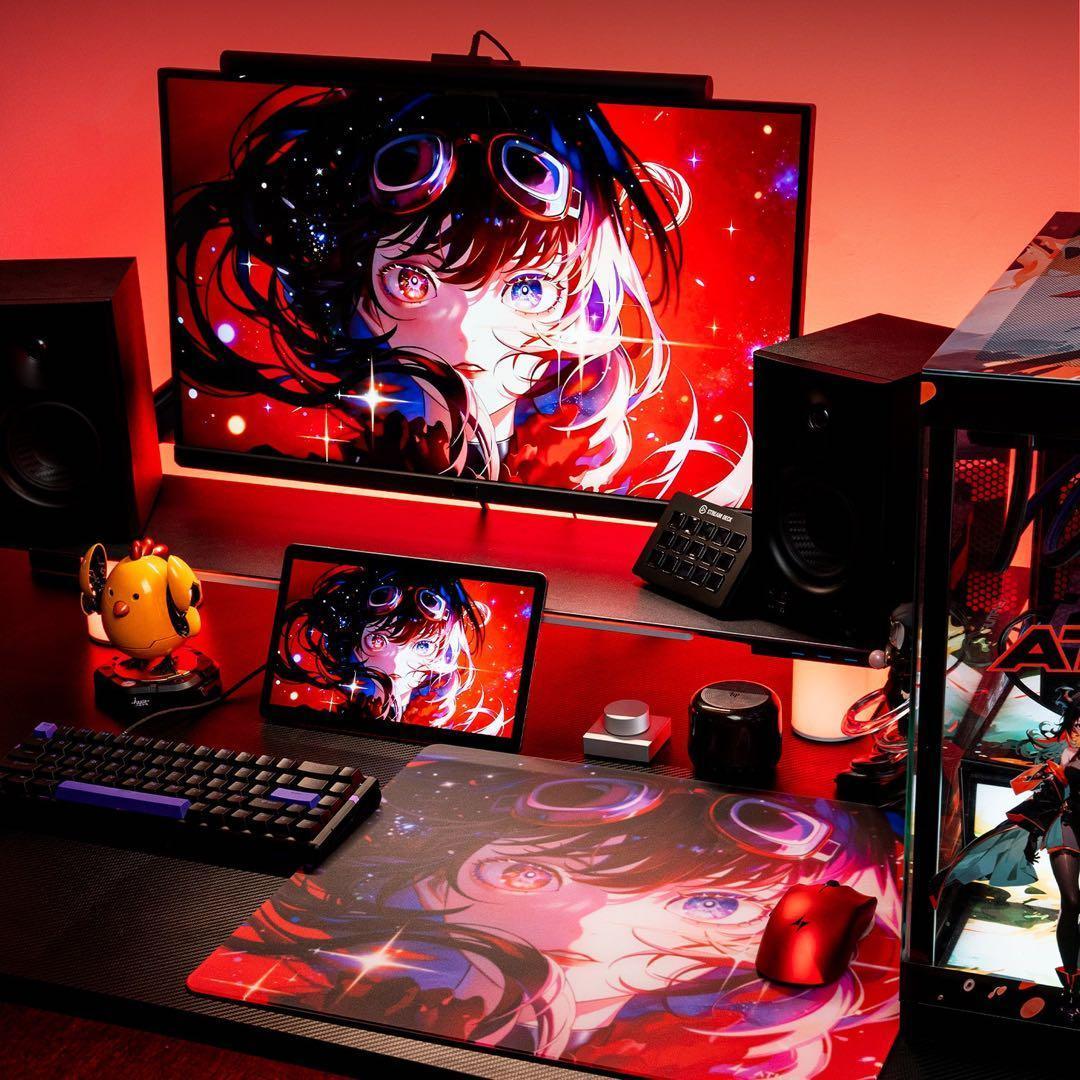 【新品未開封】ATK Gear ガラスマウスパッドCrimson 限定モデル
