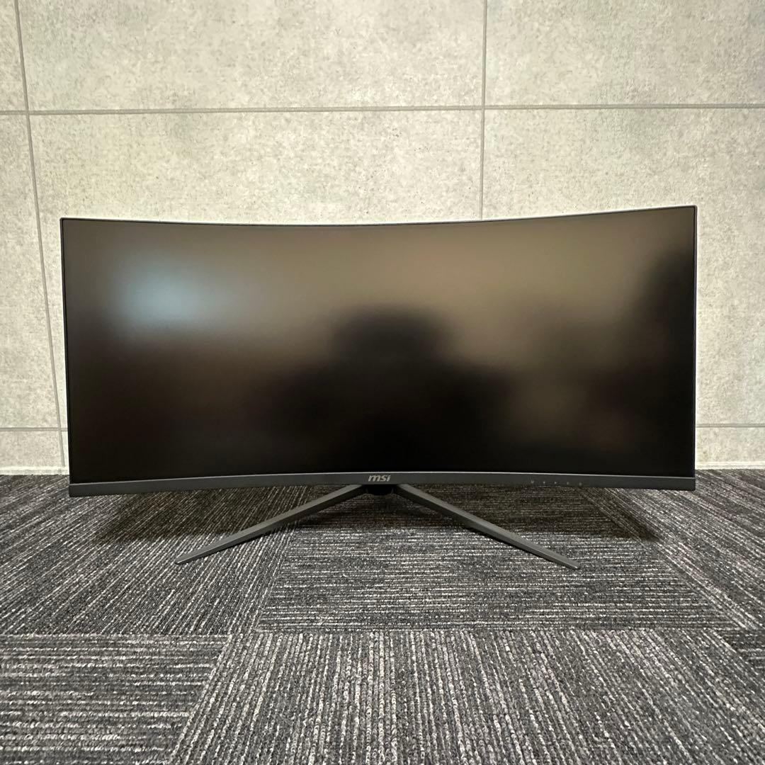 MSI 湾曲ゲーミングモニター Optix MAG342CQ 34インチ