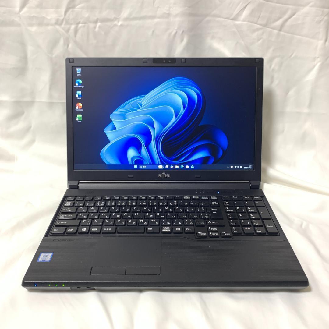 F09B【美品】15.6型FHD/i5第7世代/8GB/SSD256GB　ｖ