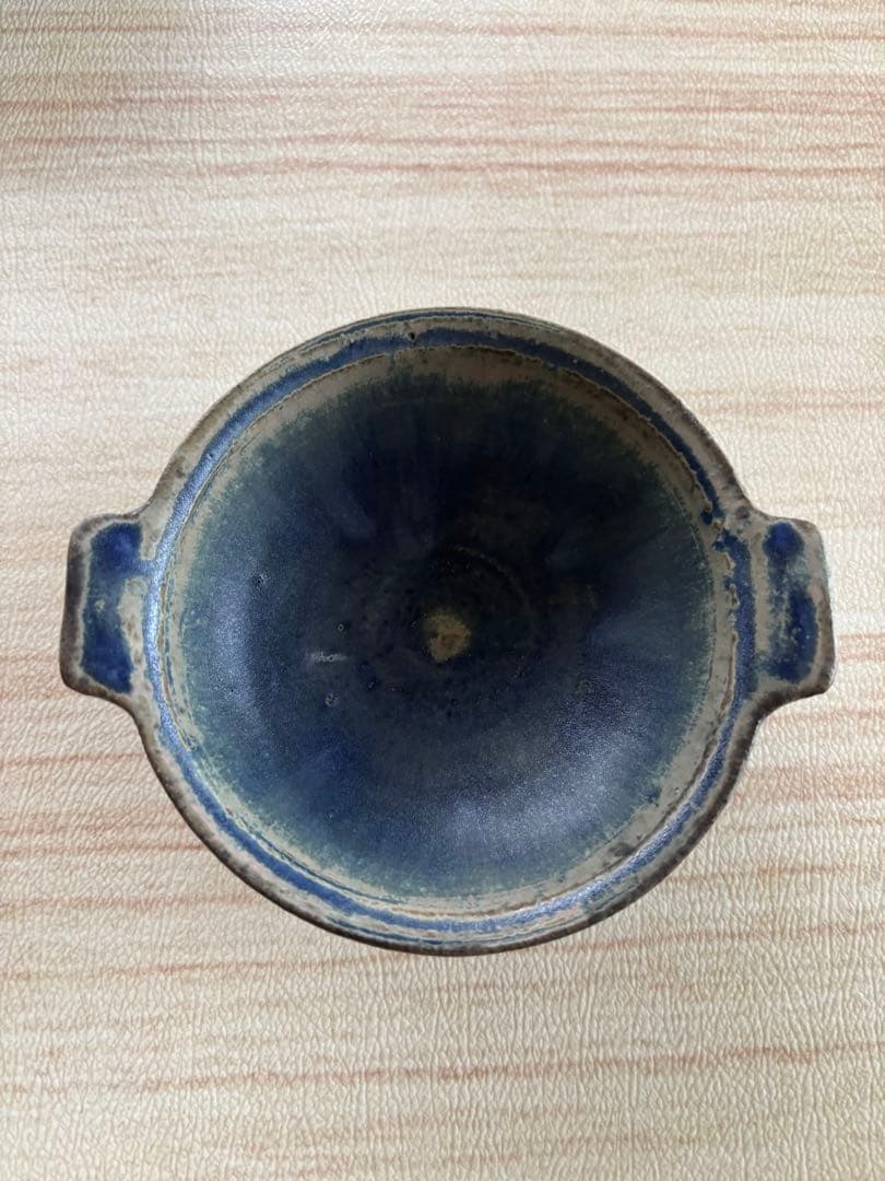 八木橋昇さん耳付き陶器皿2個セット