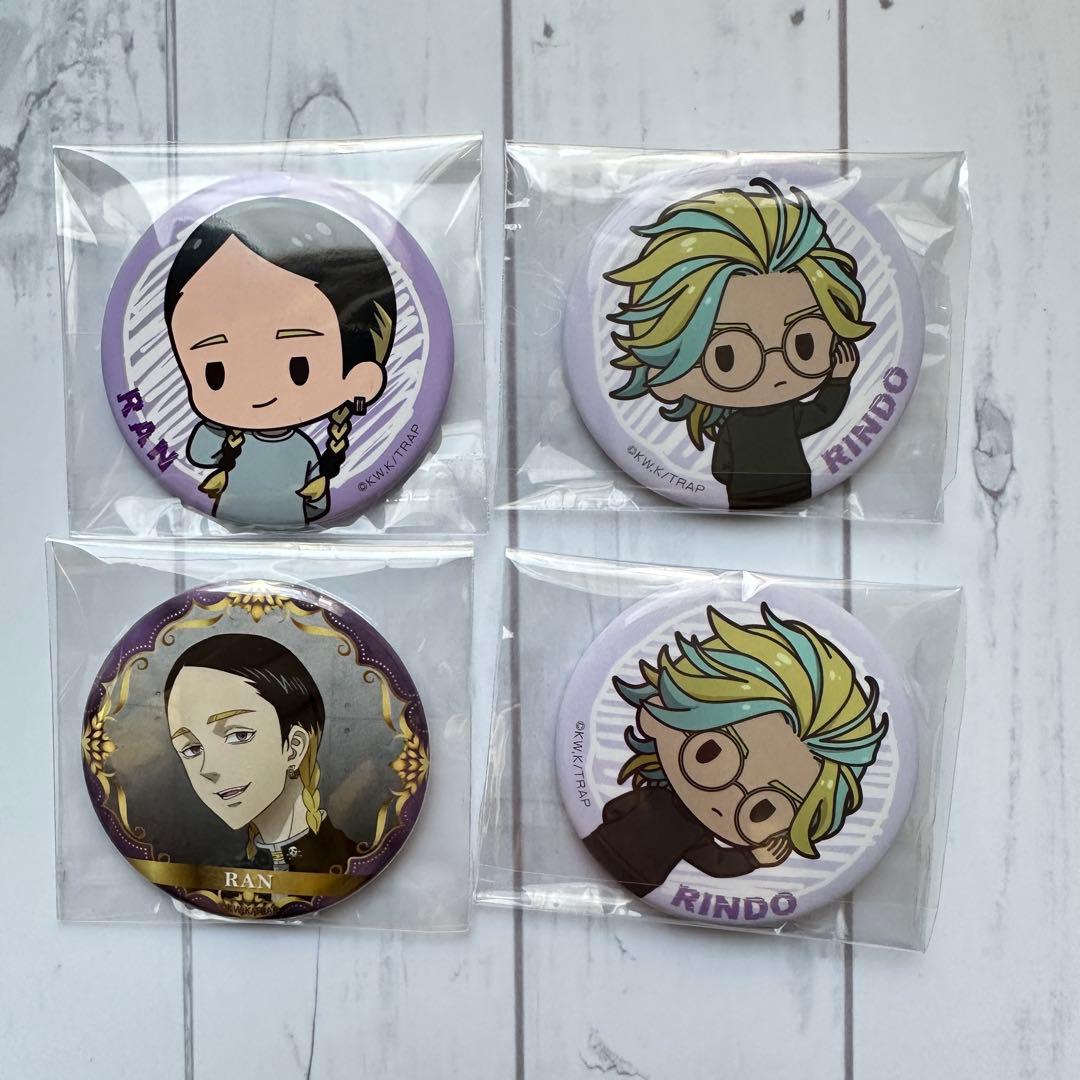 東リべ 灰谷蘭 竜胆 新体験展 缶バッジ アクキー グッズまとめ