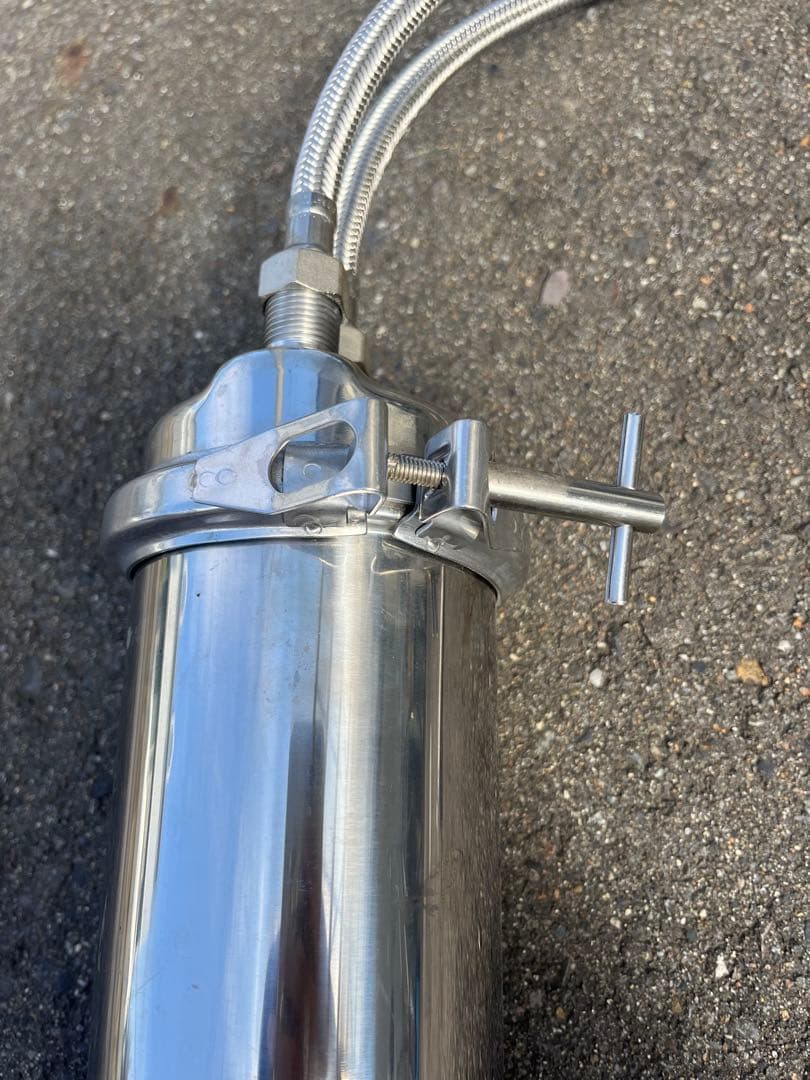 ステンレススチール 浄水器 2接続口