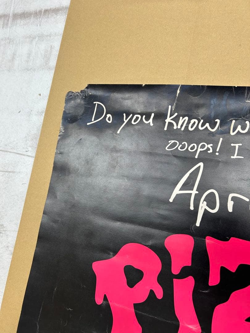 PIZZA OF DEATH ポスター　ハイスタ