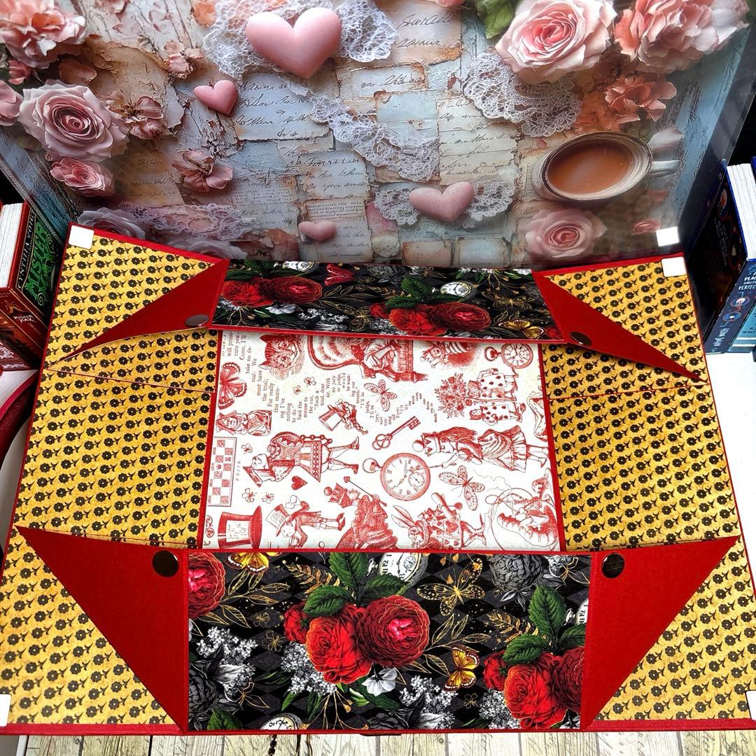 ４９５【新型✨】graphic４５アリスおすそ分け収納ボックス（折りたたみ式）