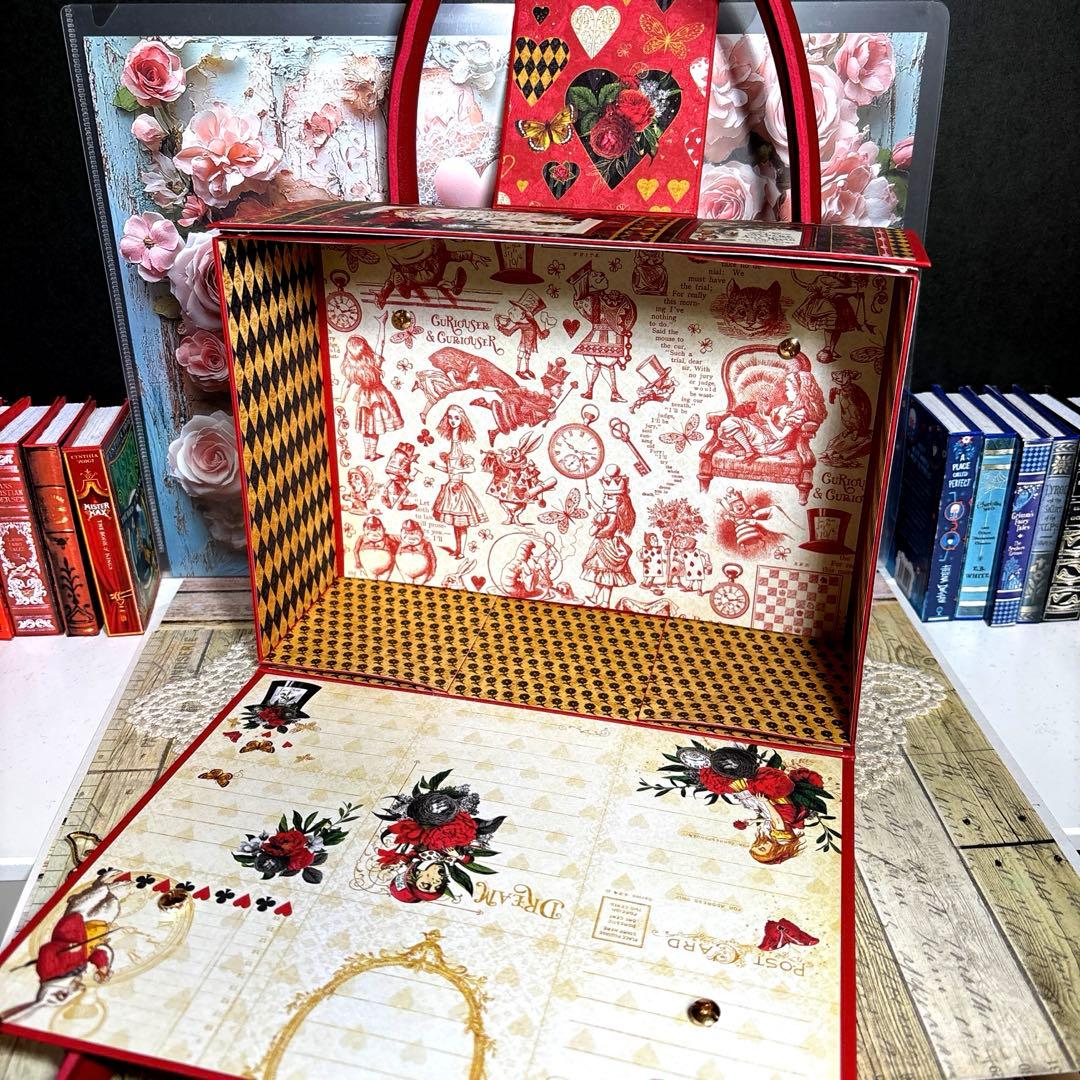 ４９５【新型✨】graphic４５アリスおすそ分け収納ボックス（折りたたみ式）