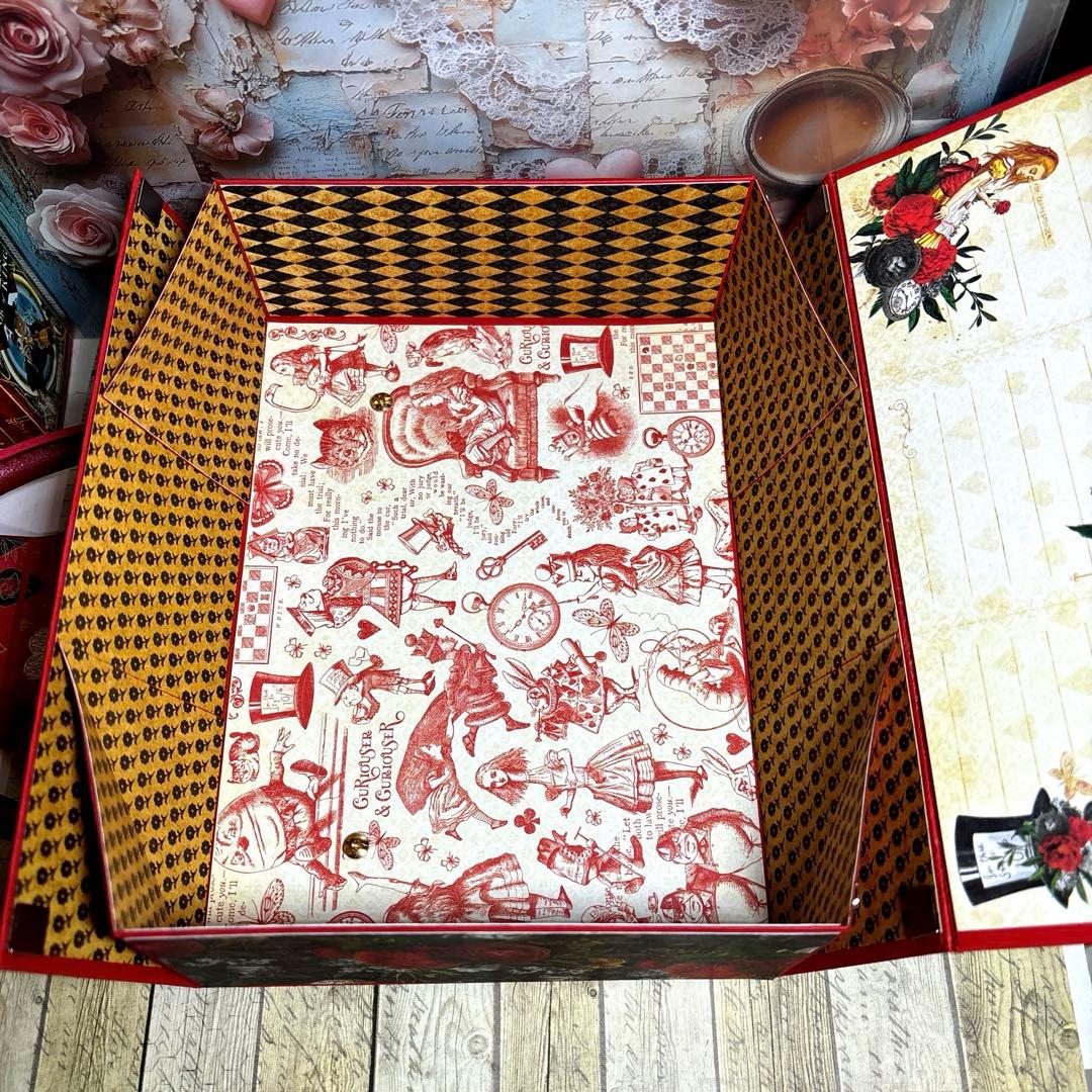 ４９５【新型✨】graphic４５アリスおすそ分け収納ボックス（折りたたみ式）