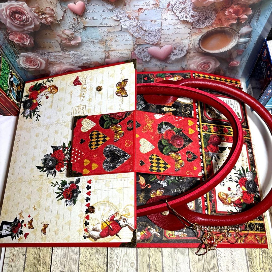 ４９５【新型✨】graphic４５アリスおすそ分け収納ボックス（折りたたみ式）