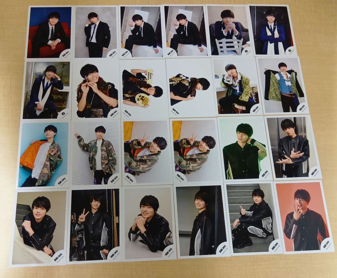 ❶ HiHi Jets 作間龍斗 公式写真 240枚 まとめ売り