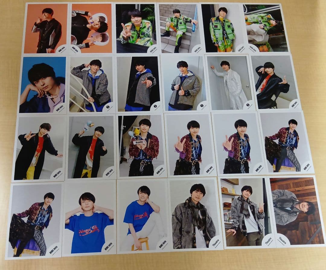 ❶ HiHi Jets 作間龍斗 公式写真 240枚 まとめ売り