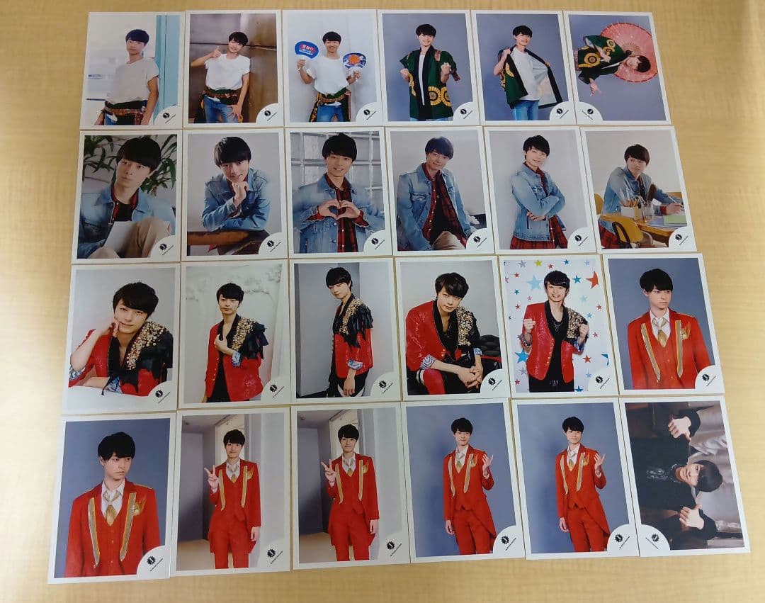 ❶ HiHi Jets 作間龍斗 公式写真 240枚 まとめ売り