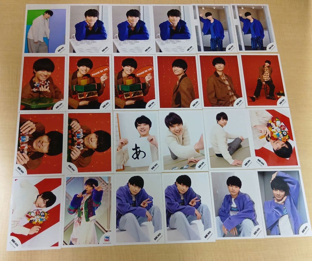 ❶ HiHi Jets 作間龍斗 公式写真 240枚 まとめ売り