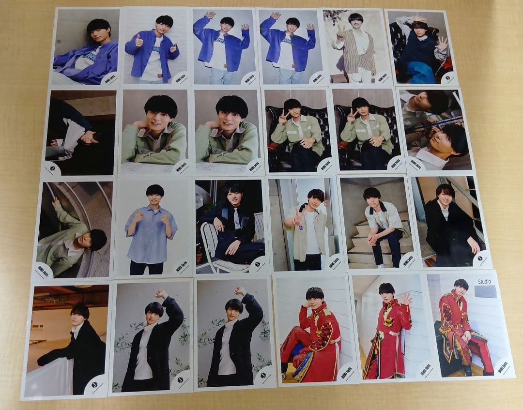 ❶ HiHi Jets 作間龍斗 公式写真 240枚 まとめ売り