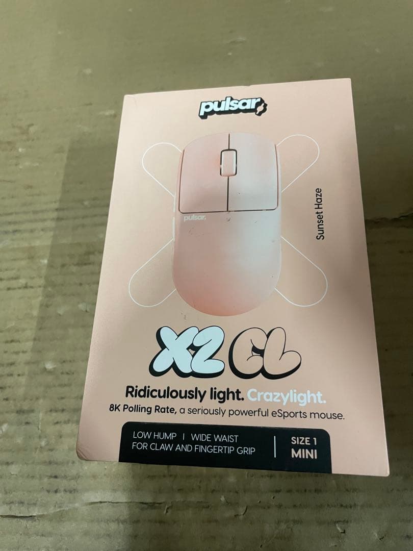 Pulsar Gaming Gears X2 CrazyLight ワイヤレスあ