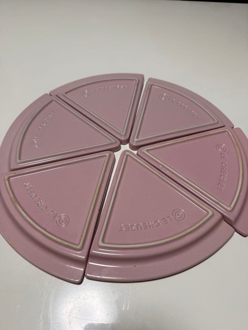 ル・クルーゼ　プレート　ピザプレート　ケーキプレート　6枚 LE CREUSET