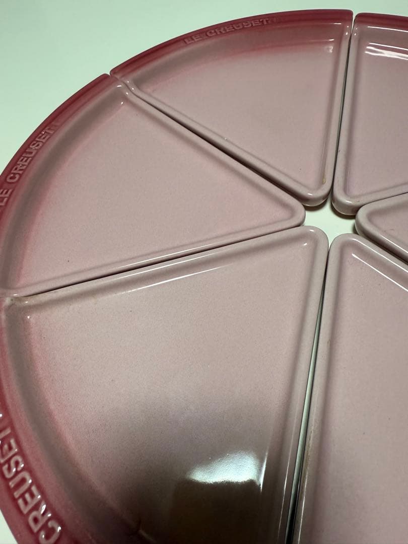 ル・クルーゼ　プレート　ピザプレート　ケーキプレート　6枚 LE CREUSET