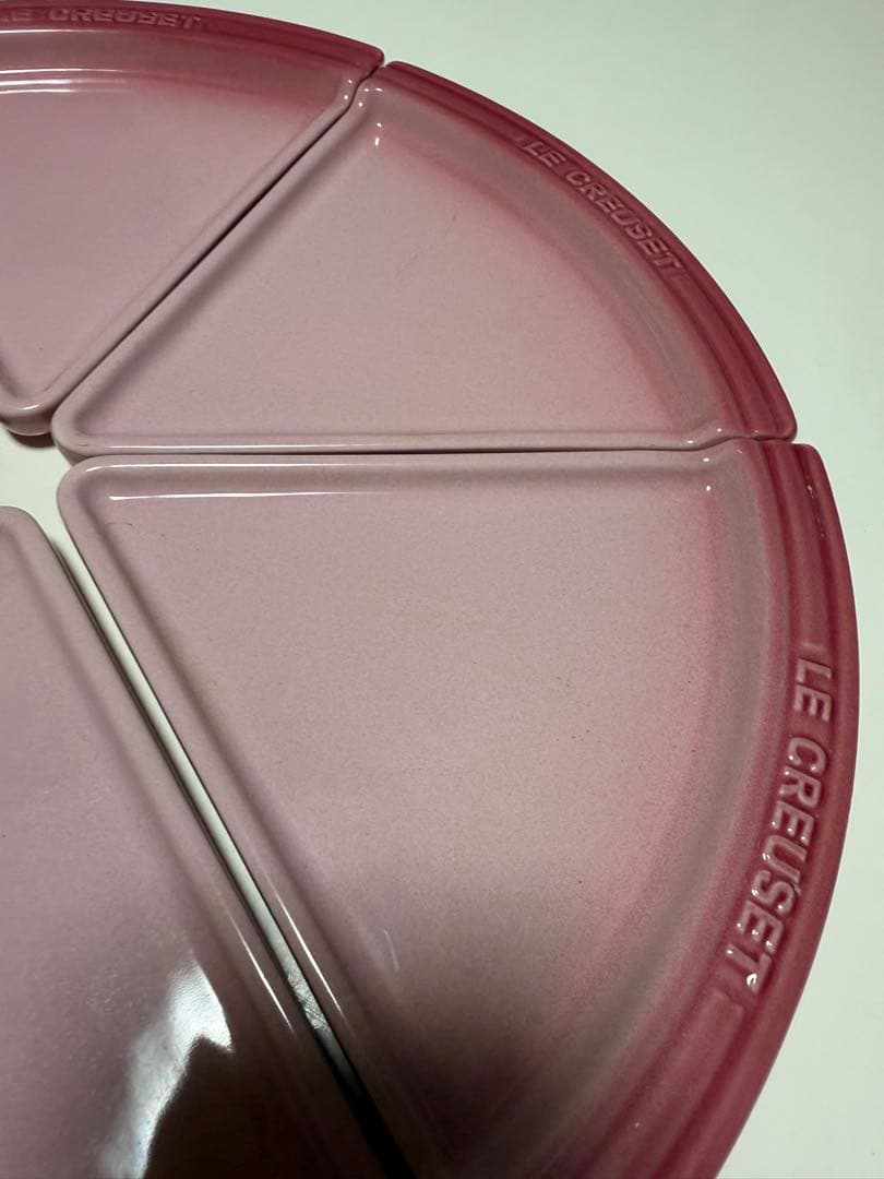 ル・クルーゼ　プレート　ピザプレート　ケーキプレート　6枚 LE CREUSET