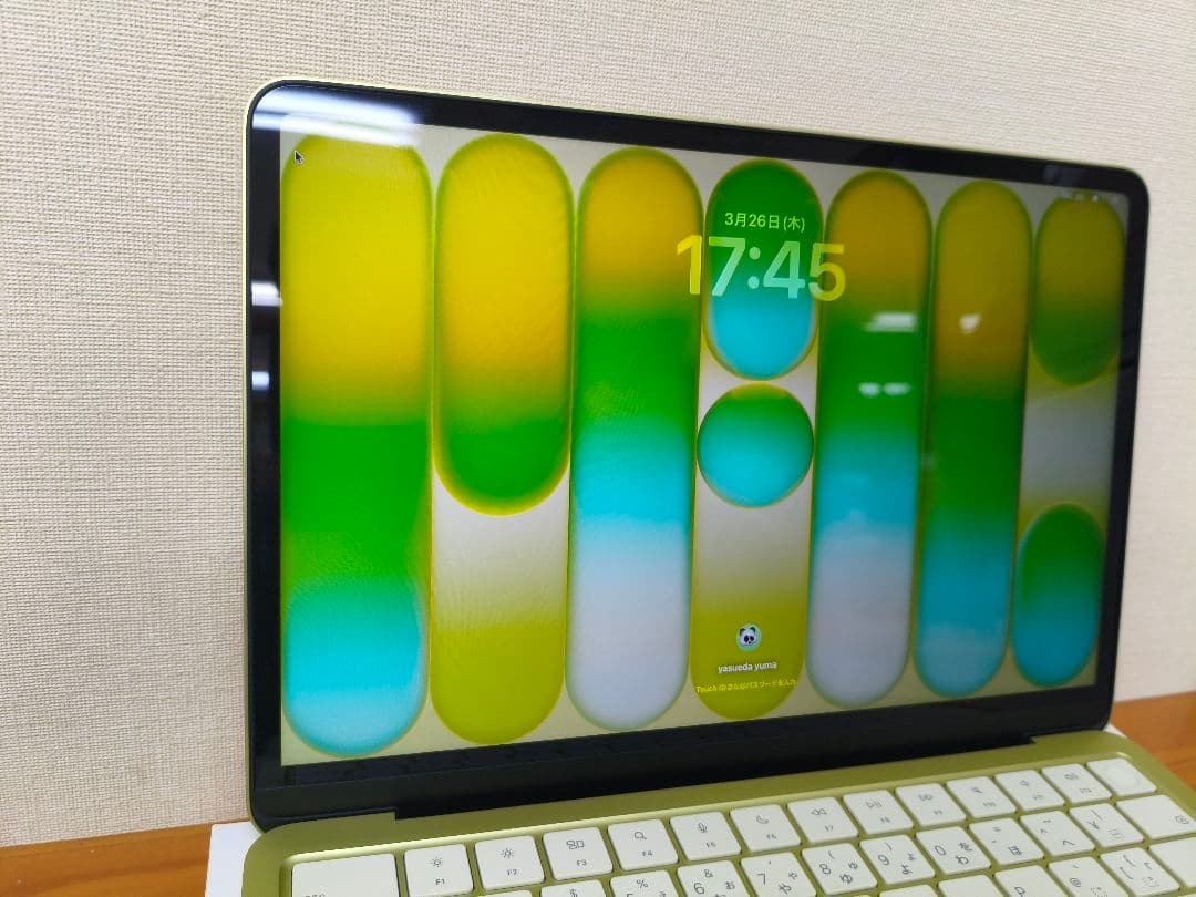 13インチMacBook Neo 8GB/512GB　シトラス