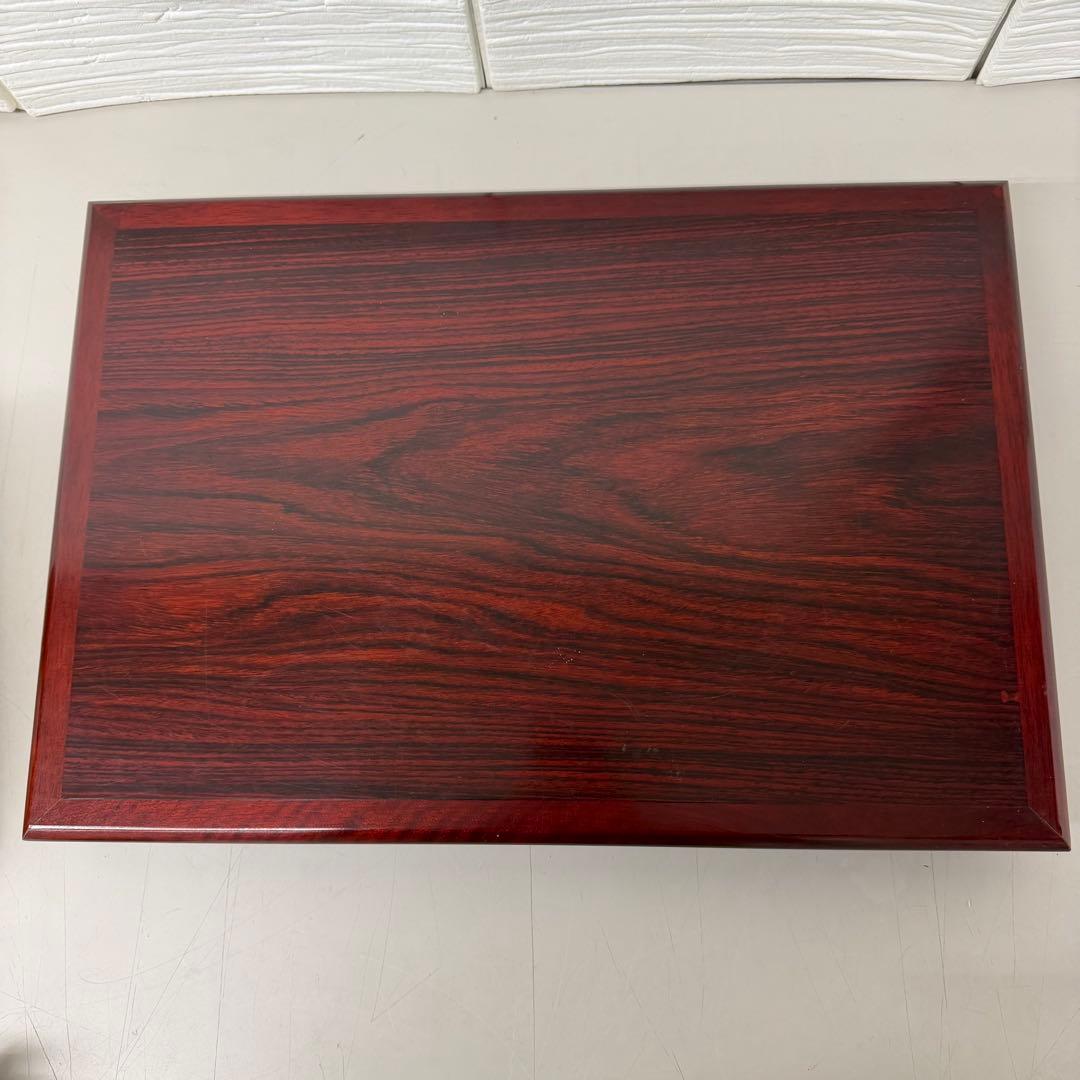 木彫り　熊　白熊　置物　架台　台座付き　北海道　シャケ