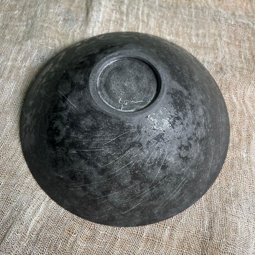 陶芸作家　千田稚子　黒輪　鉢