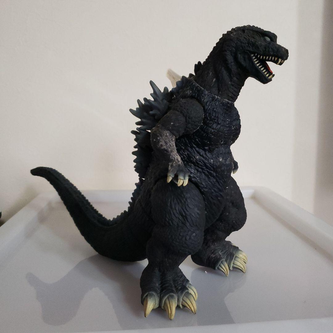 バンダイ　ムービーモンスターシリーズ　ゴジラ　ソフビ　 約21cm 黒　初期出荷