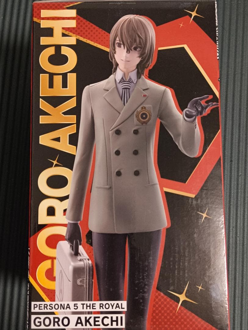 一番くじ　ペルソナ5　B賞　明智吾郎フィギュア　未開封