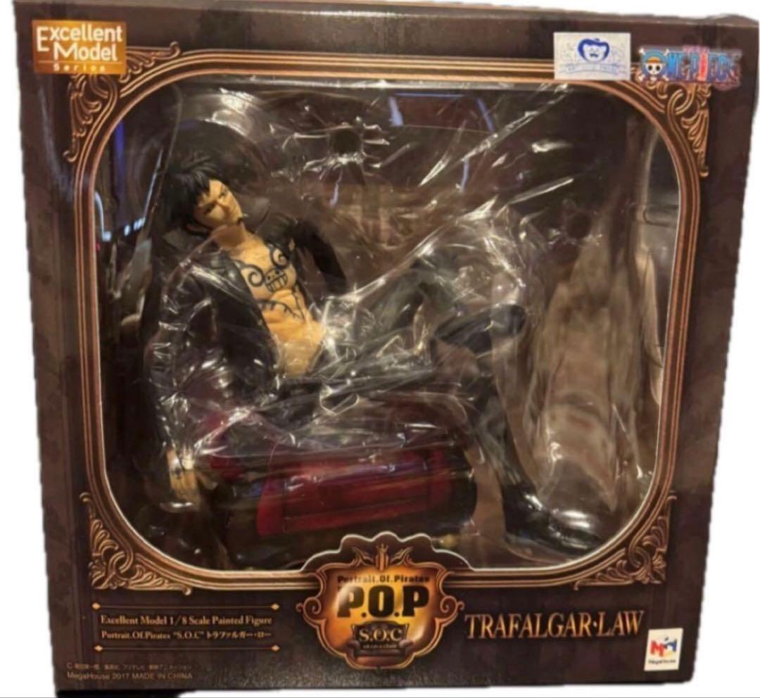 新品同様！ワンピース トラファルガー・ロー S.O.C メガハウス P.O.P