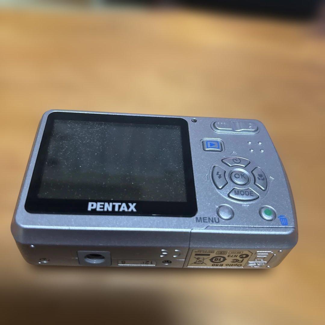 PENTAX Optio E50 コンパクトデジタルカメラ　ジャンク品