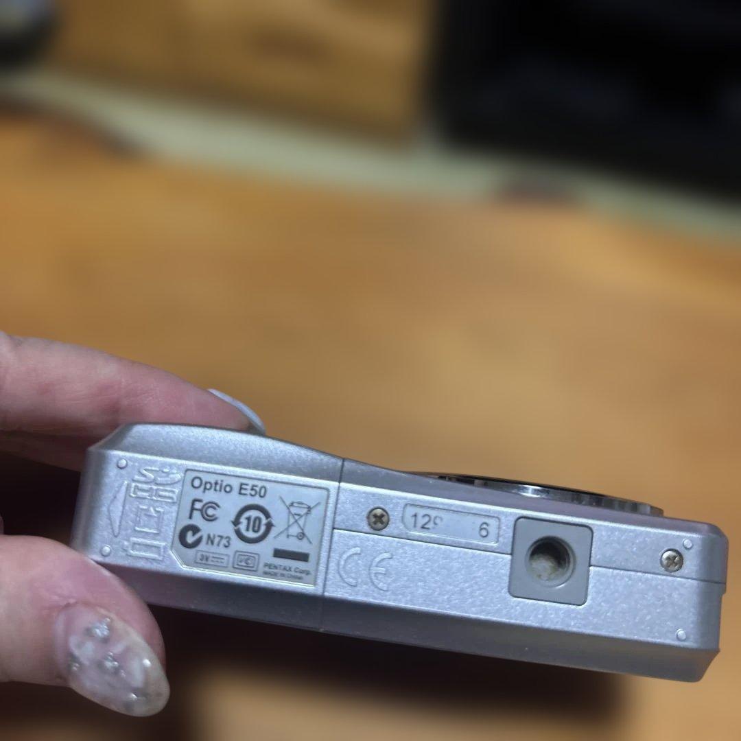 PENTAX Optio E50 コンパクトデジタルカメラ　ジャンク品