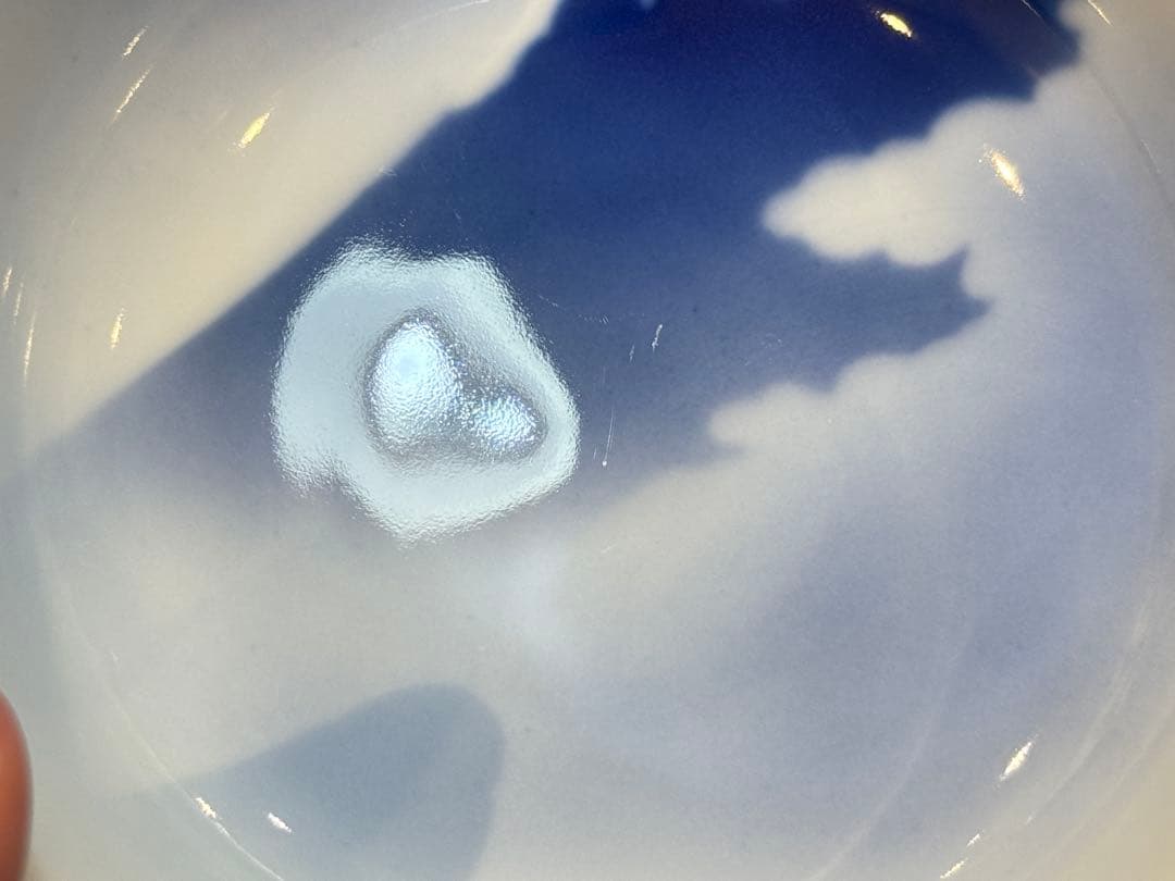 A8092【深川製磁】富士山 飯碗 小 5個セット