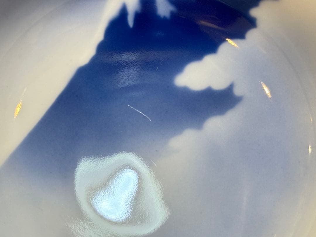 A8092【深川製磁】富士山 飯碗 小 5個セット