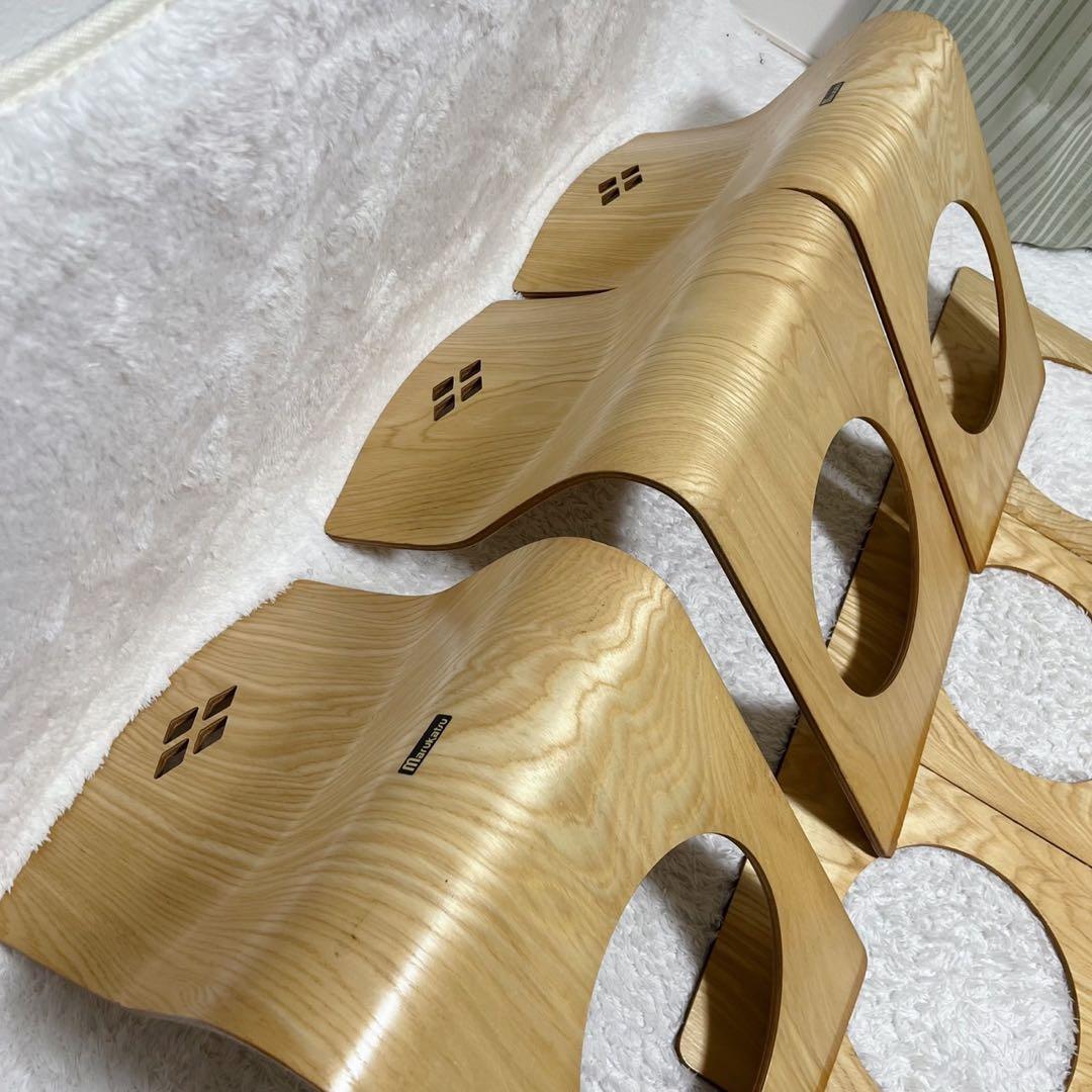 marukatsu 丸勝 木製 座椅子 6客 曲がり木 居酒屋 和室 旅館