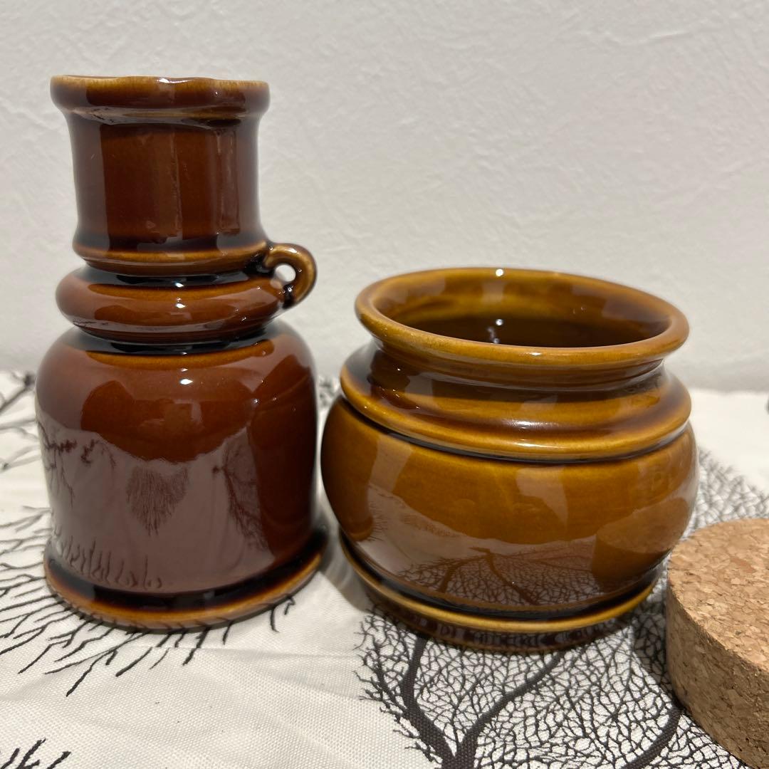 お値下げ　　　新品　スコープ　キッチンツールキャニスター　ブラウン　scope