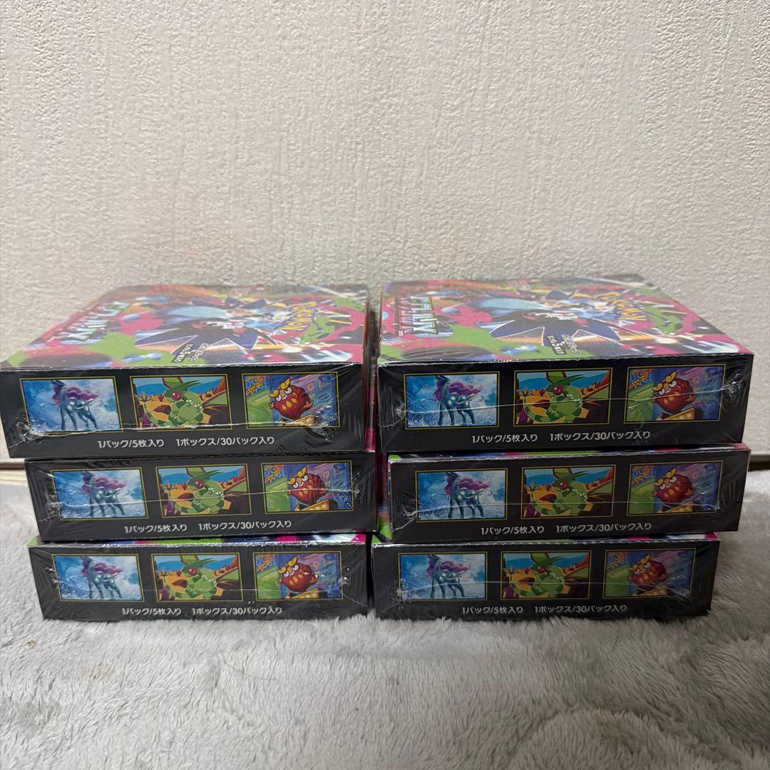 【新品未開封シュリンク付き】インフェルノX 6BOX ポケモンカードMEGA