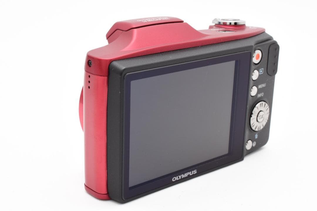 【極美品】OLYMPUS SZ-14 レッド　光学24倍