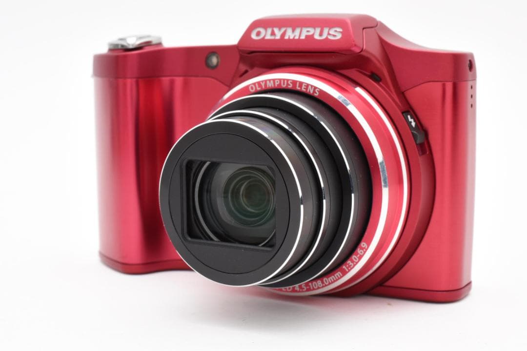【極美品】OLYMPUS SZ-14 レッド　光学24倍
