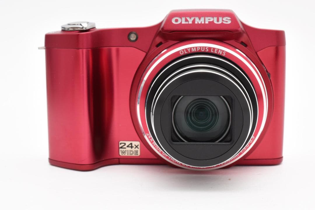 【極美品】OLYMPUS SZ-14 レッド　光学24倍