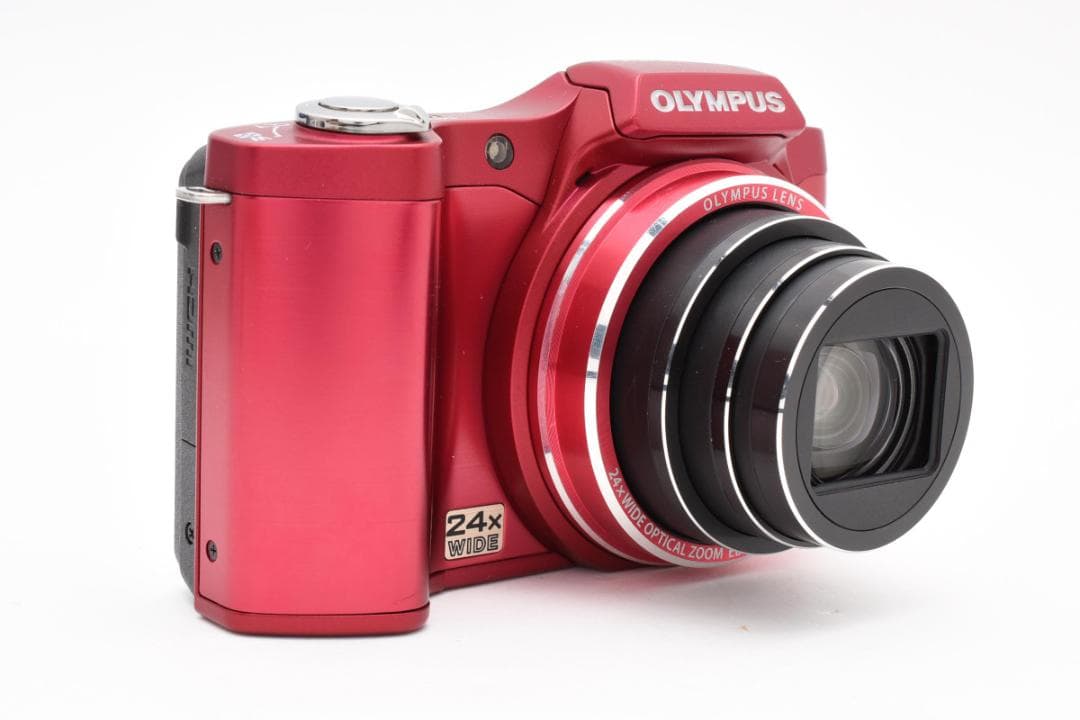【極美品】OLYMPUS SZ-14 レッド　光学24倍