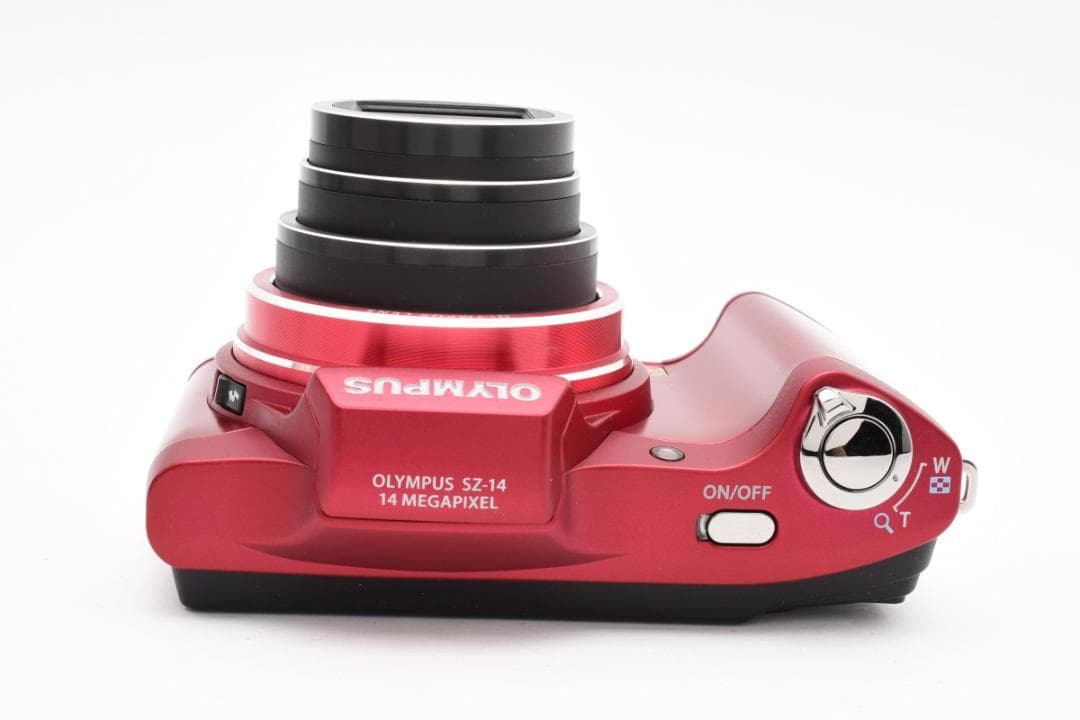 【極美品】OLYMPUS SZ-14 レッド　光学24倍