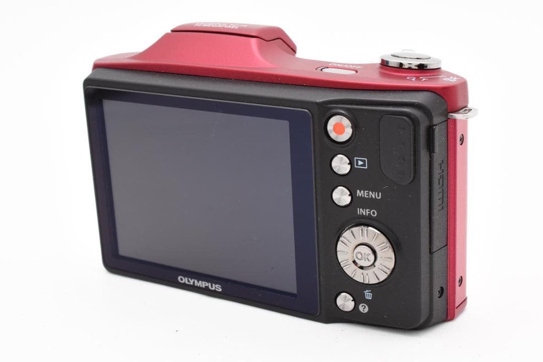 【極美品】OLYMPUS SZ-14 レッド　光学24倍