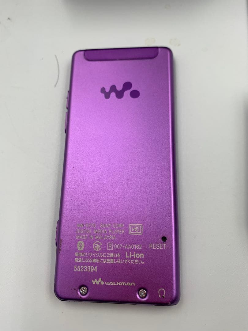 SONY ソニー　WALKMAN ウォークマン　NW−S774