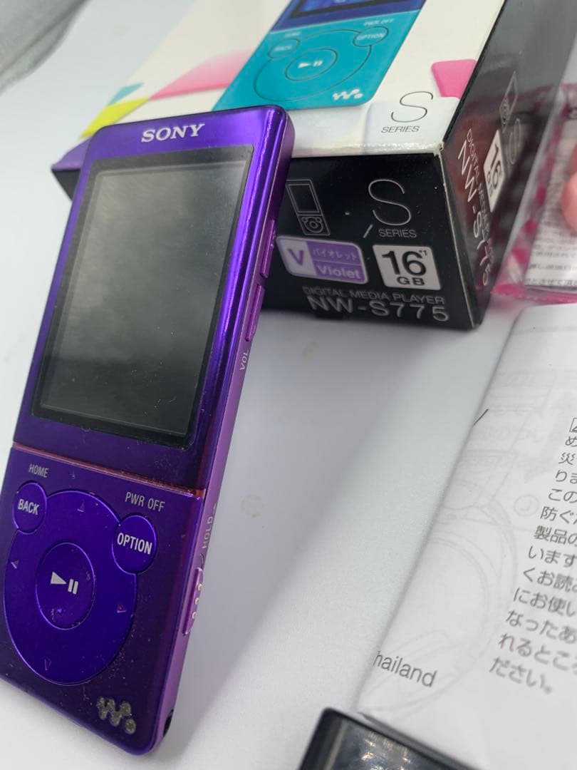 SONY ソニー　WALKMAN ウォークマン　NW−S774