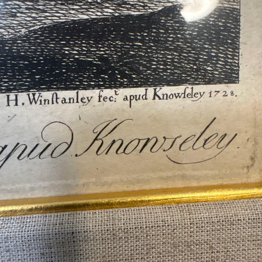 グイドレーニ　銅版画　アンティーク絵画