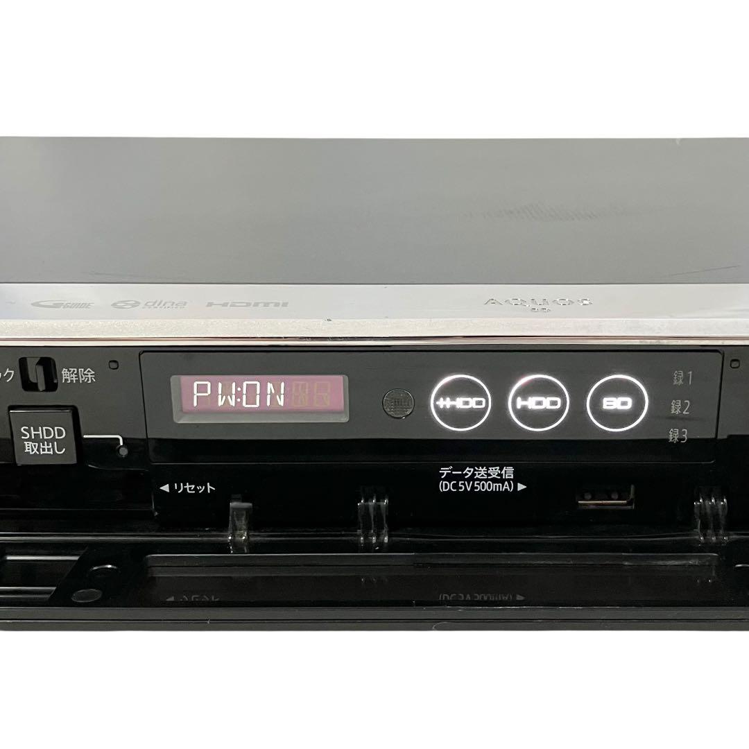 【良品】シャープ 2TB ブルーレイレコーダー AQUOS BD-T2600