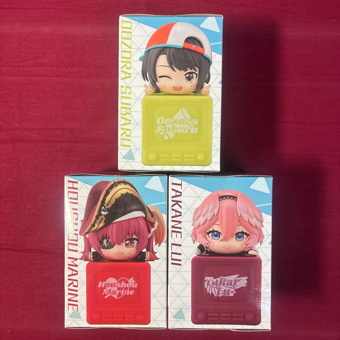 ホロライブ ひっかけフィギュアvol.4 大空スバル,宝鐘マリン,鷹嶺ルイ