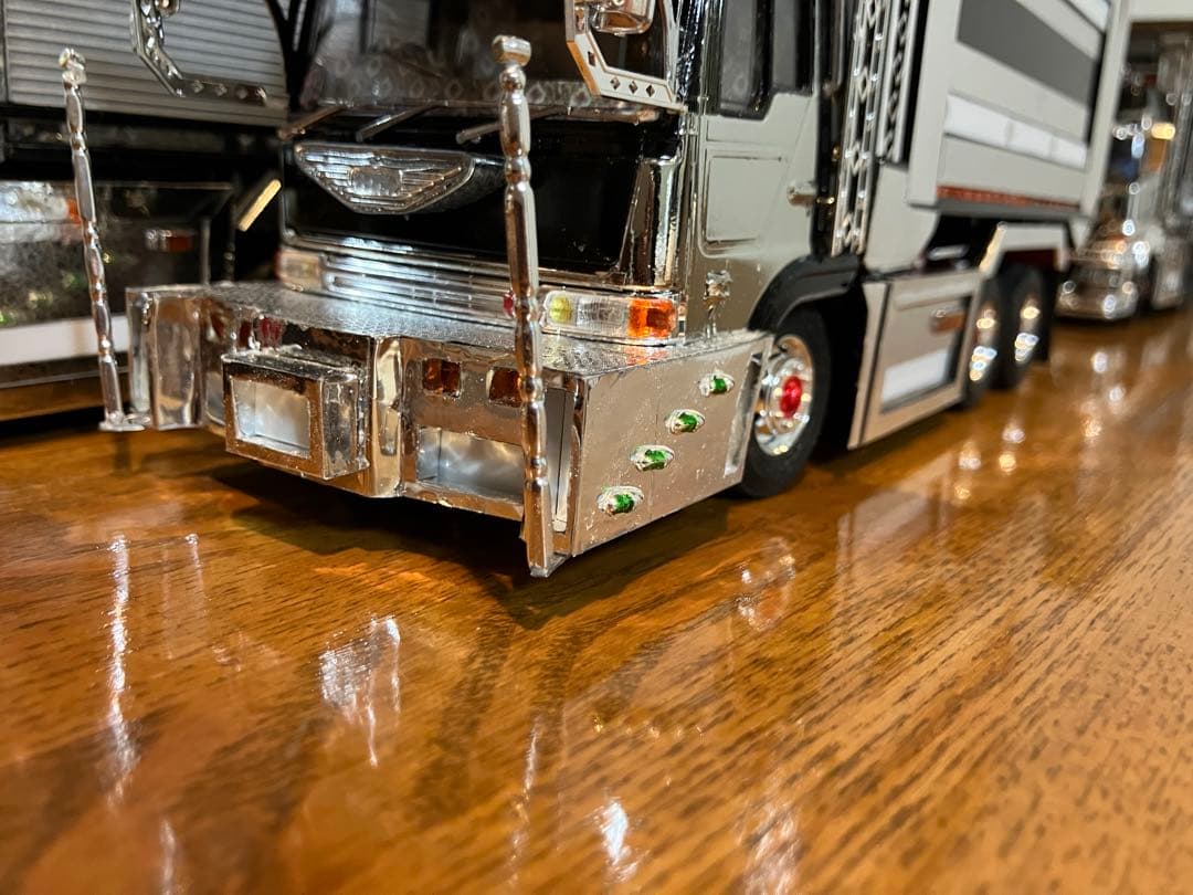 デコトラ、プロフィア、デカ箱、ダンプ、1／32、完成品