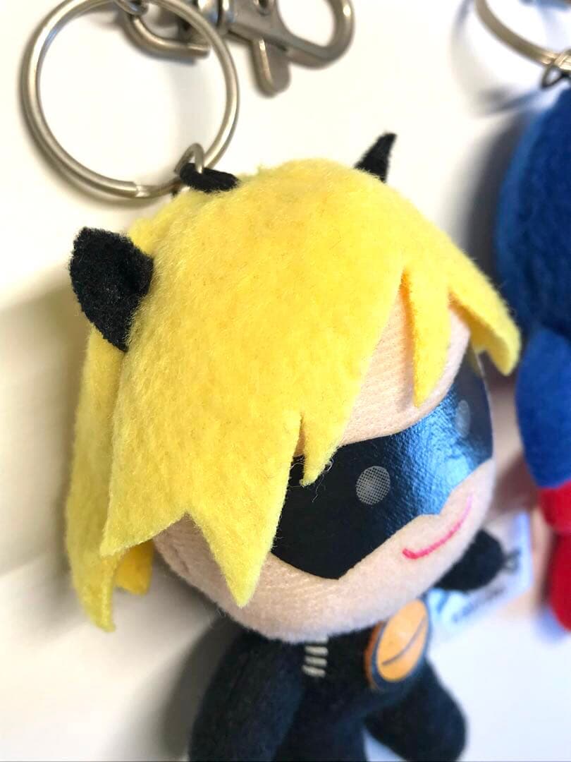 ミラキュラス　レディバグ＆シャノワール　ぬいぐるみ マスコットキーホルダーセット