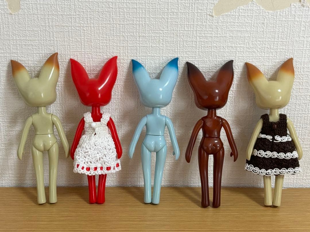 P.P.PUDDING コズミキャット イヴェット　5体セット