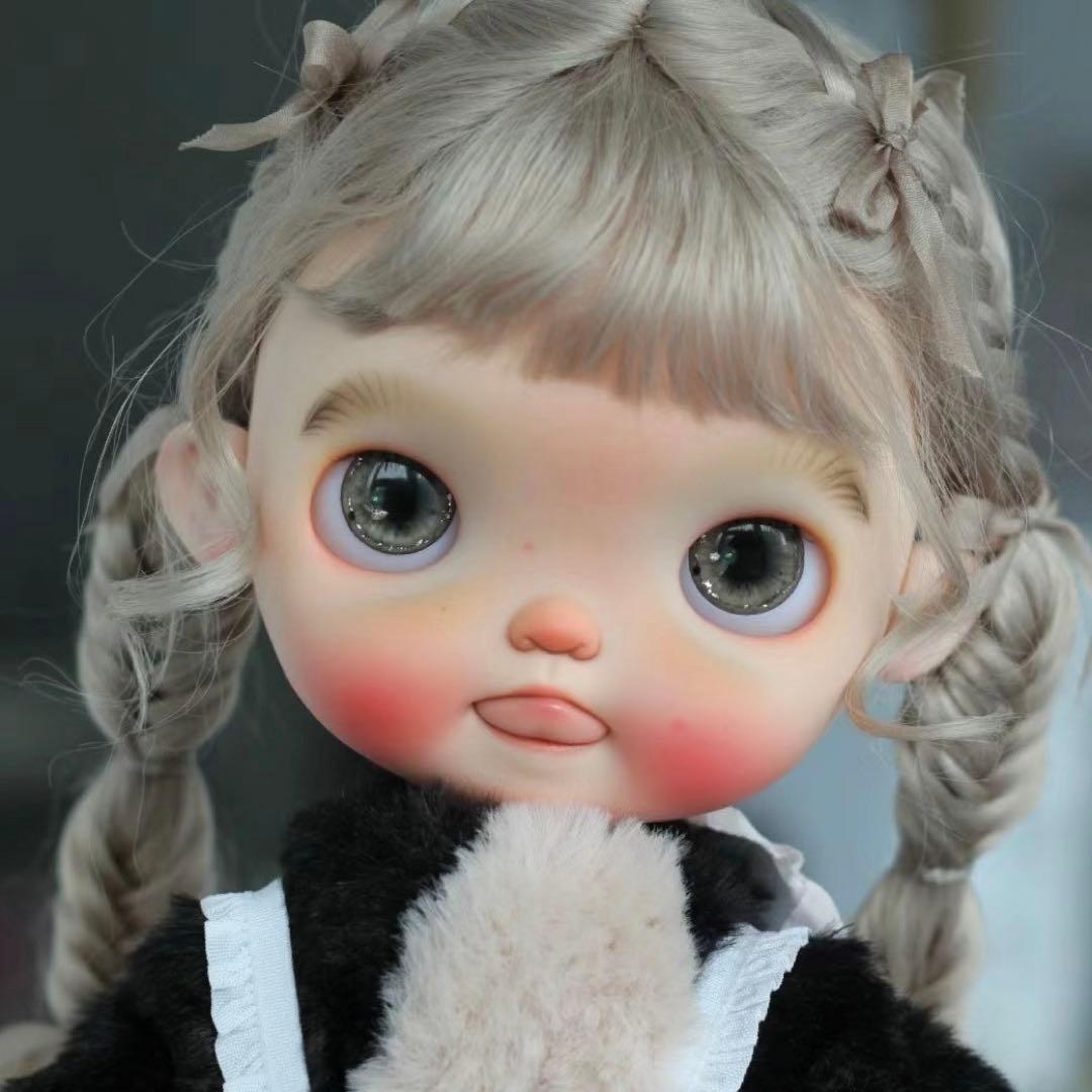 カスタムブライス 作家様 幼い かわいい まんまる ベロ 舌 フルセット