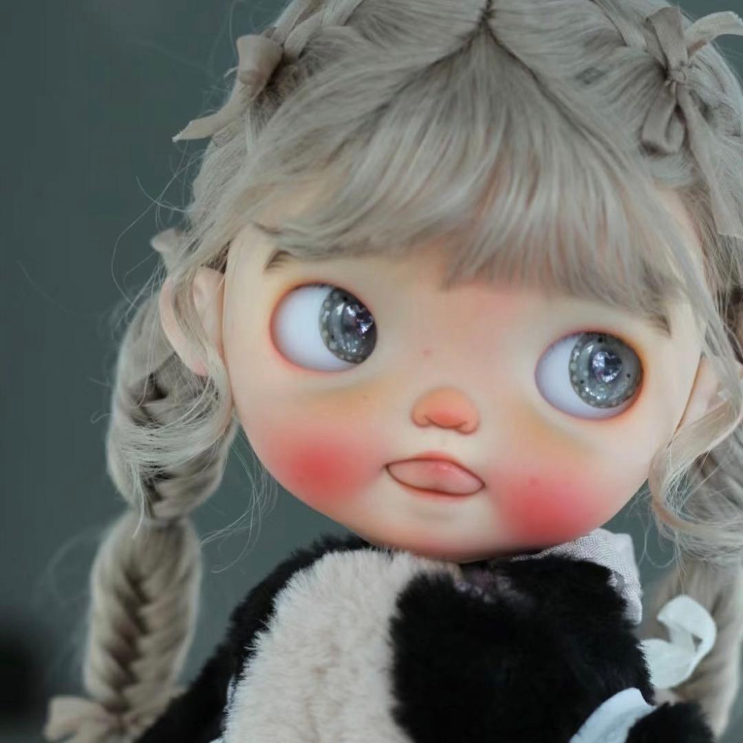 カスタムブライス 作家様 幼い かわいい まんまる ベロ 舌 フルセット