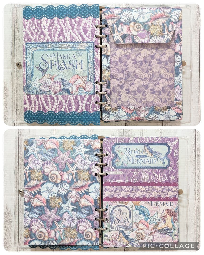 おすそ分けファイル♡ Graphic45・MAKE A SPLASH♡ A5